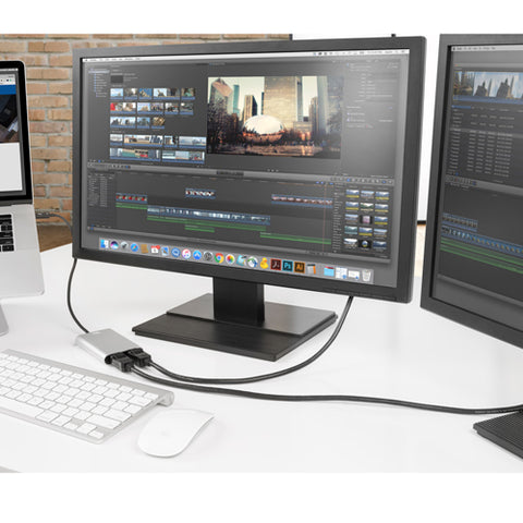 OWC Thunderbolt 3 Dual Display Adapter Displayport Kabel 