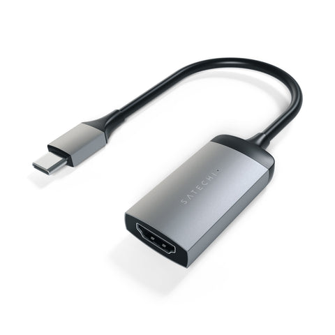 Satechi USB-C 4K 60 Hz HDMI-adapter Tillbehör Satechi USB-C 4K 60 Hz HDMI-adapter - usb c hdmi adapter