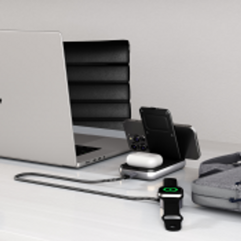 Satechi Duo Wireless Charger Stand Tillbehör 