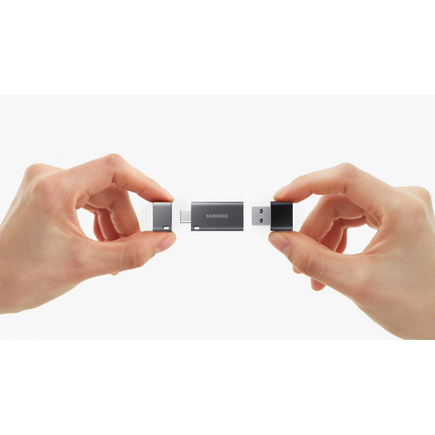 SAMSUNG 64GB USB Typ-C Flash Drive DUO Plus  Kingston DataTraveler microDuo 3C - USB C flash drive