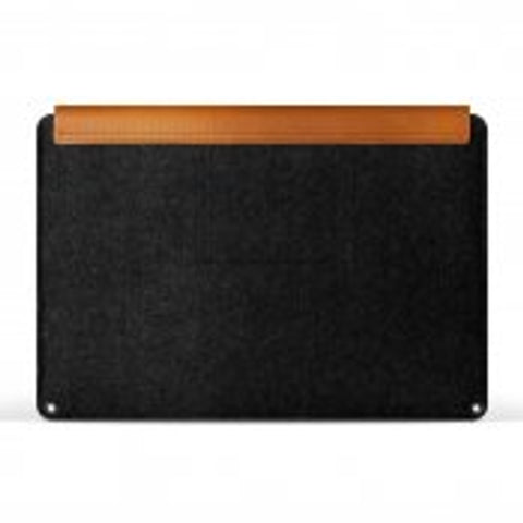 Mujjo Sleeve 16” - Premium-fodral för MacBook Pro 16" detaljer av äkta läder - Svart/Brun Fodral Incase ICON-fodral med Tensaerlite - Incase Sverige