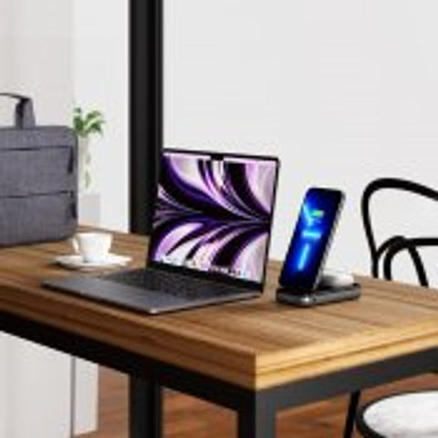 Satechi Duo Wireless Charger Stand Tillbehör 