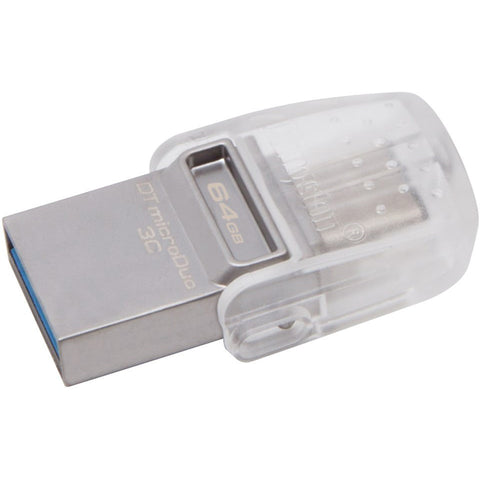 Kingston DataTraveler microDuo 3C Tillbehör Kingston DataTraveler microDuo 3C - USB C flash drive