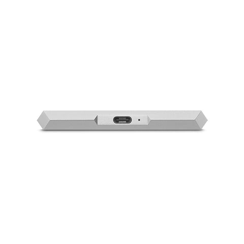 LaCie Mobile Drive USB-C Silver Extern Hårddisk LaCie Mobile Drive USB-C Silver -Lacie extern hårddisk