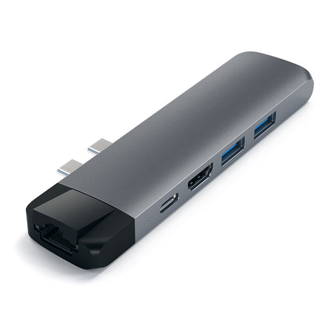Satechi USB-C PRO Hub med 4K HDMI och Ethernet usb-c hub hdmi ethernet
